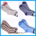 cheap price cozy warm check pattern ankle socks custom logo